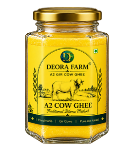 Deora Farms A2 Gir Cow Bilona Ghee - 500gm