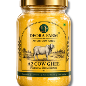 Deora Farms A2 Gir Cow Bilona Ghee – 1 Kg